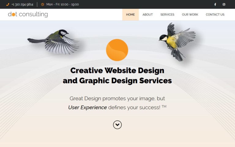Dot Consulting New Website Design